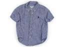 ラルフローレン Ralph Lauren シャツ・ブラウス 90 男の子 青、ストライプ 子供服 ベビー服 キッズ アウトレット ユーズド 【中古】キッズ・ベビー・マタニティ