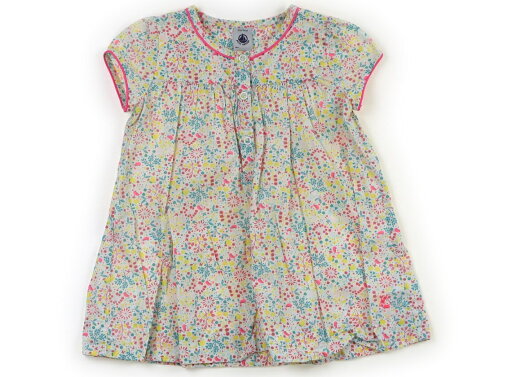 プチバトー PETIT BATEAU チュニック 70 女の子 オフホワイト、ピンク、黄色、ピーコックグリーン、花柄 子供服 ベビー服 キッズ アウトレット ユーズド 【中古】キッズ・ベビー・マタニティ プチバトー PETIT BATEAU チュニック 70 女の子 オフホワイト、ピンク、黄色、ピーコックグリーン、花柄 子供服 ベビー服 キッズ アウトレット ユーズド 【中古】キッズ・ベビー・マタニティ