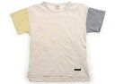 プティマイン petit main Tシャツ・カットソー 120 男の子 クリーム・レモン・グレー 子供服 ベビー服 キッズ アウトレット ユーズド 【中古】キッズ・ベビー・マタニティ