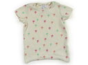 ザラ ZARA Tシャツ・カットソー 110 女の子 クリーム、黄緑、ピンク、オレンジ、パーム柄 子供服 ベビー服 キッズ アウトレット ユーズド 【中古】キッズ・ベビー・マタニティ