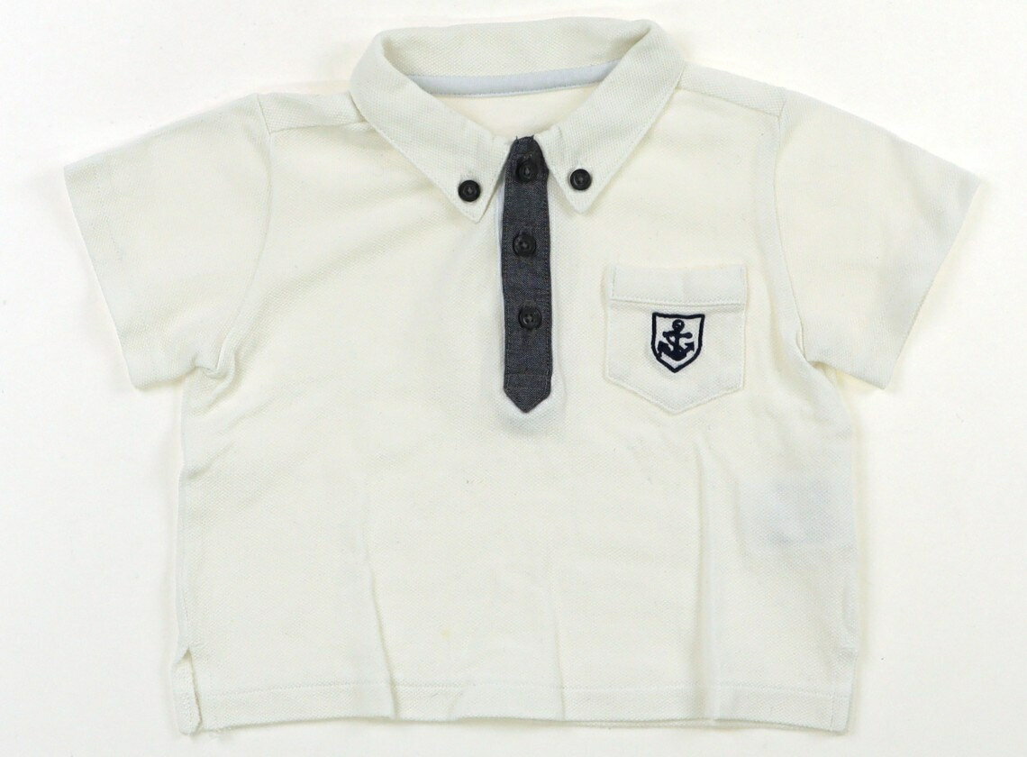 コムサイズム COMME CA ISM ポロシャツ 80 男の子 アイボリー 子供服 ベビー服 キッズ アウトレット ユーズド 【中古】キッズ・ベビー・マタニティ
