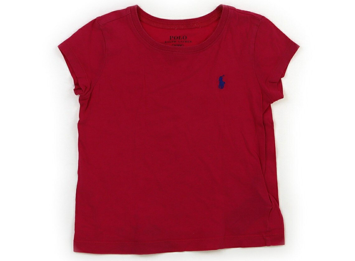 ポロラルフローレン POLO RALPH LAUREN Tシャツ・カットソー 100 女の子 ショッキングピンク 子供服 ベビー服 キッズ アウトレット ユーズド 【中古】キッズ・ベビー・マタニティ