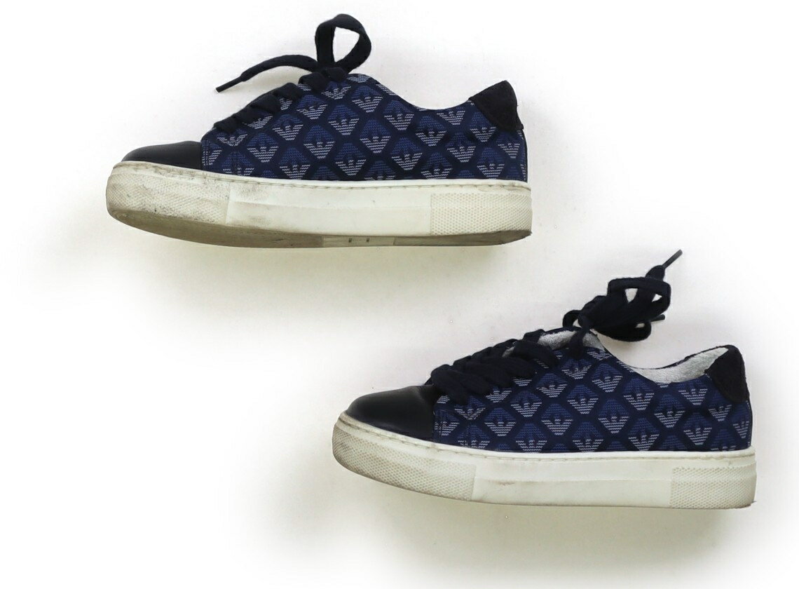 アルマーニ Armani スニーカー 靴18cm〜 男の子 紺、青 子供服 ベビー服 キッズ アウトレット ユーズド 【中古】キッズ・ベビー・マタニティ 2