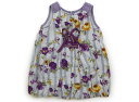 アナスイ ANNA SUI チュニック 80 女の子 パープル系、イエロー、ブルー 子供服 ベビー服 キッズ アウトレット ユーズド 【中古】キッズ・ベビー・マ...