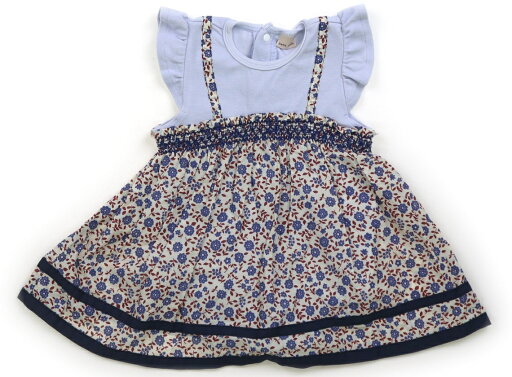 プティマイン petit main ロンパース 80 女の子 水色、青系花柄 子供服 ベビー服 キッズ アウトレット ユーズド 【中古】キッズ・ベビー・マタニティ プティマイン petit main ロンパース 80 女の子 水色、青系花柄 子供服 ベビー服 キッズ アウトレット ユーズド 【中古】キッズ・ベビー・マタニティ