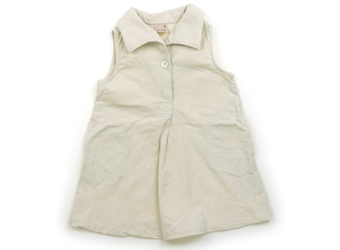 プティマイン petit main ワンピース 80 女の子 キナリ 子供服 ベビー服 キッズ アウトレット ユーズド 【中古】キッズ・ベビー・マタニティ