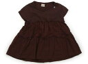 プティマイン petit main チュニック 110 女の子 チョコレートブラウン 子供服 ベビー服 キッズ アウトレット ユーズド 【中古】キッズ・ベビー・マタニティ