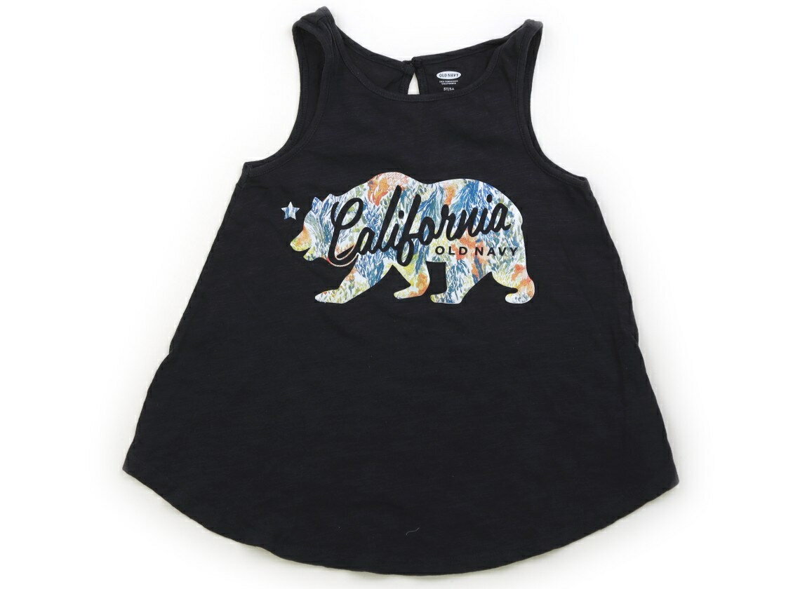 올드 네이비 OLDNAVY 탱크 탑 캐미솔 110 여자 차콜, 프린트 아동복 아기 옷 키즈 아울렛 유즈드 [중고] 키즈 아기 출산