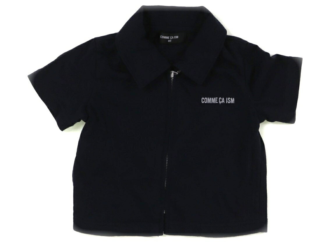 コムサイズム COMME CA ISM Tシャツ・カットソー 80 男の子 ネイビー 子供服 ベビー服 キッズ アウトレット ユーズド 【中古】キッズ・ベビー・マタニティ