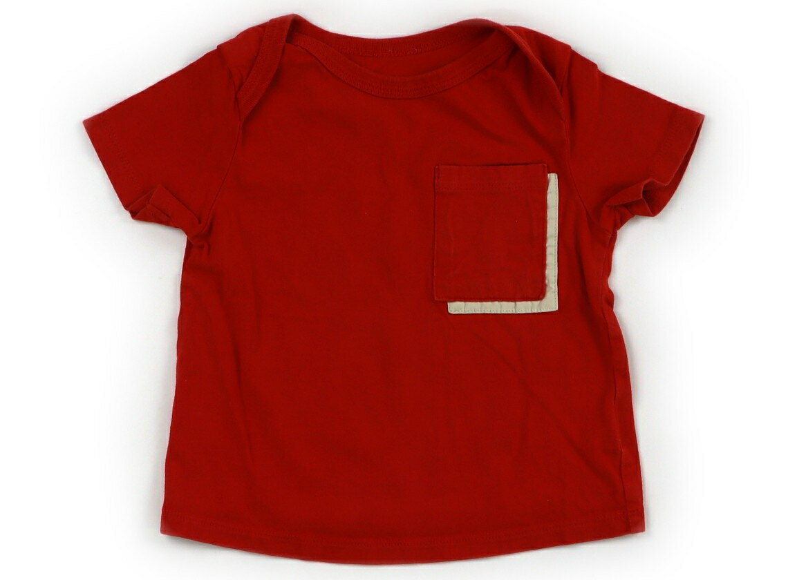 コムサイズム COMME CA ISM Tシャツ・カットソー 90 男の子 レッド 子供服 ベビー服 キッズ アウトレット ユーズド 【中古】キッズ・ベビー・マタニティ