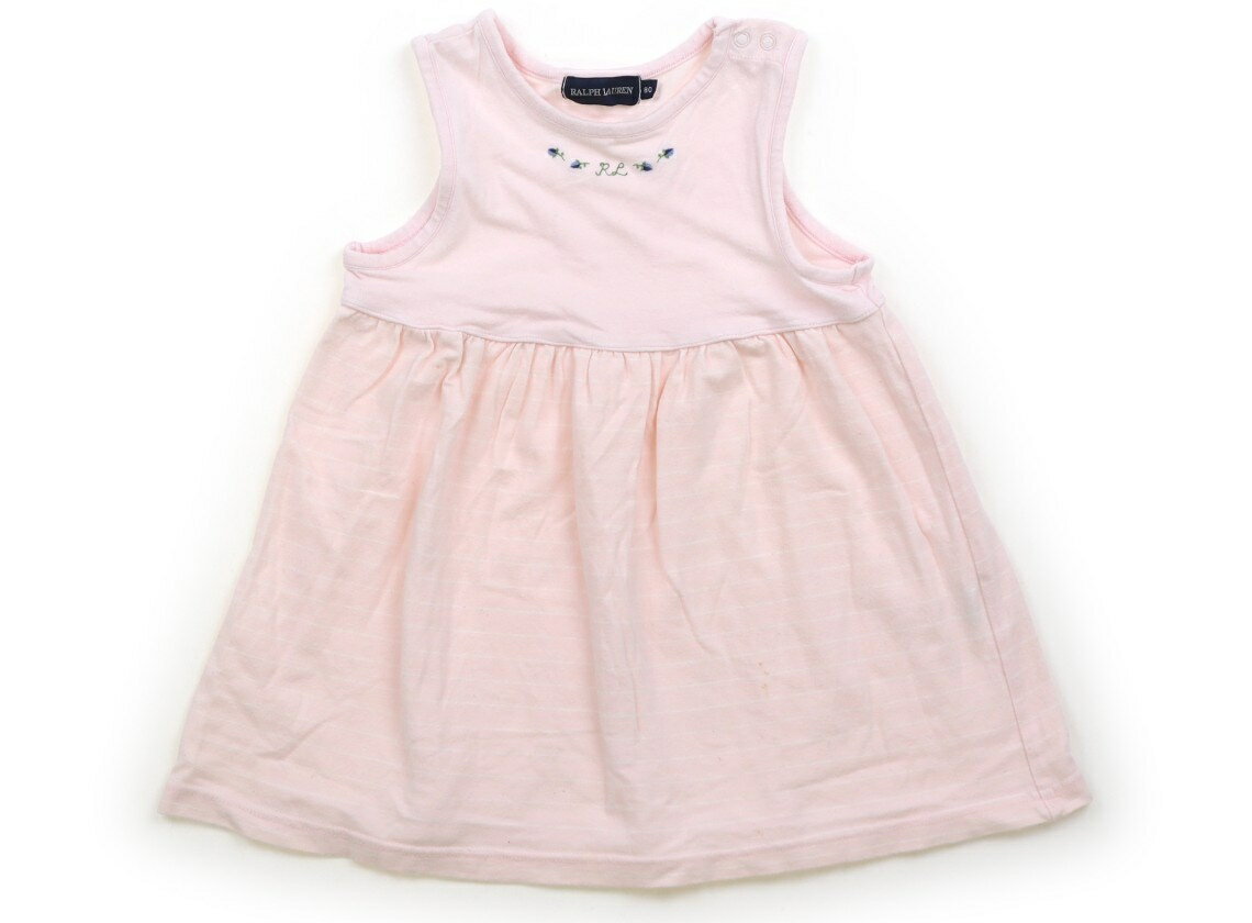 ポロラルフローレン POLO RALPH LAUREN ワンピース 80 女の子 ピンク 子供服 ベビー服 キッズ アウトレット ユーズド 【中古】キッズ・ベビー・マタニティ