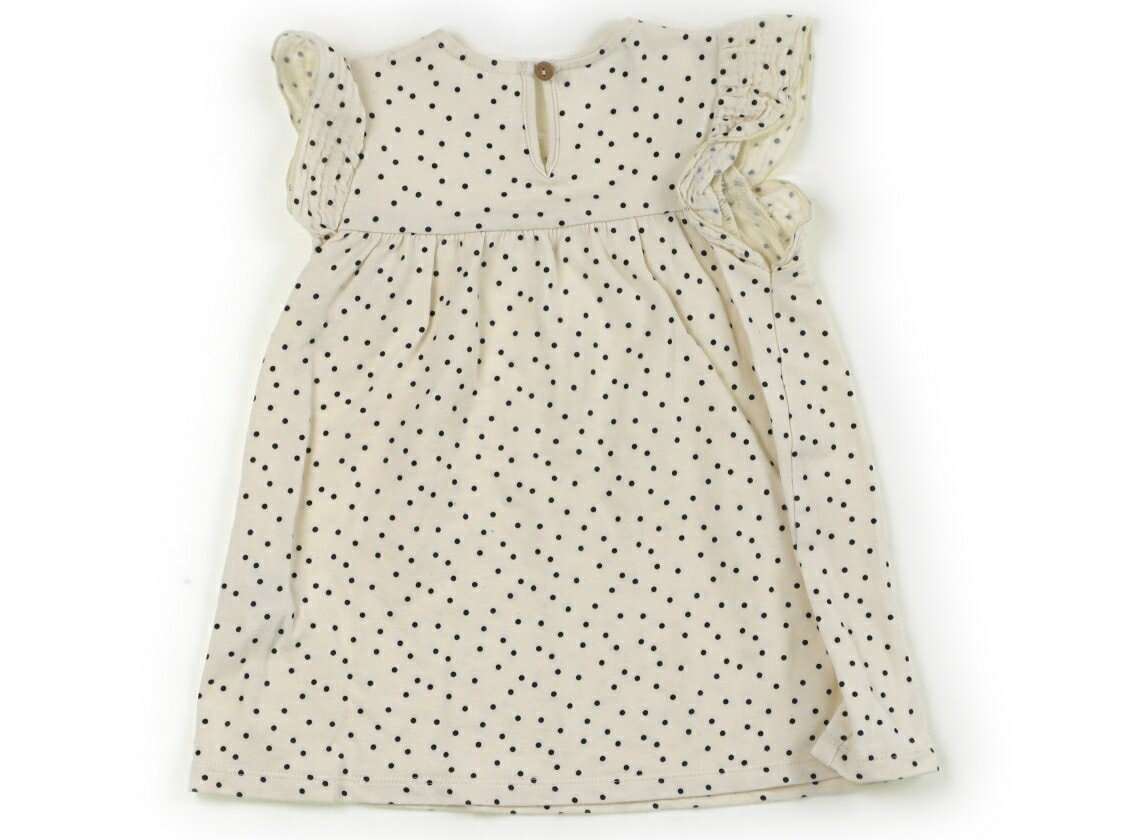 ザラ ZARA ワンピース 80 女の子 アイボリー・ドット 子供服 ベビー服 キッズ アウトレット ユーズド 【中古】キッズ・ベビー・マタニティ