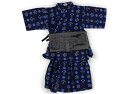 コンビミニ Combimini 浴衣・甚平・季節のイベント 100 女の子 紺、柄、黒白 子供服 ベビー服 キッズ アウトレット ユーズド 【中古】キッズ・ベビー・マタニティ