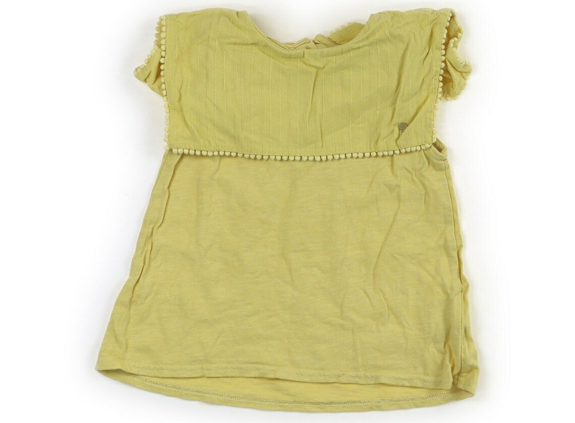 Rakuten - プティマイン petit main Tシャツ・カットソー 100 女の子 くすみイエロー 子供服 ベビー服 キッズ アウトレット ユーズド 【中古】キッズ・ベビー・マタニティ