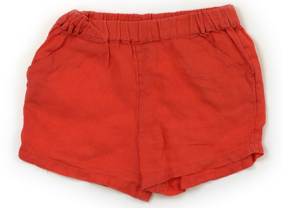 プチバトー PETIT BATEAU ショートパンツ 80 女の子 オレンジ 子供服 ベビー服 キッズ アウトレット ユーズド 【中古】キッズ・ベビー・マタニティ