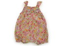べべ BeBe ベビーオーバーオール 70 女の子 ピンク系・花柄 子供服 ベビー服 キッズ アウトレット ユーズド 【中古】キッズ・ベビー・マタニティ