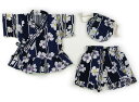 アンパサンド ampersand 浴衣・甚平・季節のイベント 100 女の子 紺・白・花柄 子供服 ベビー服 キッズ アウトレット ユーズド 【中古】キッズ・ベ...