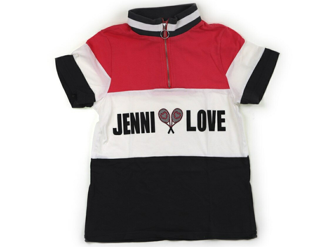 ジェニィ JENNI Tシャツ・カットソー 140 女の子 ピンク、白、グレー、テニスラケット 子供服 ベビー服 キッズ アウトレット ユーズド 【中古】キッズ・ベビー・マタニティ