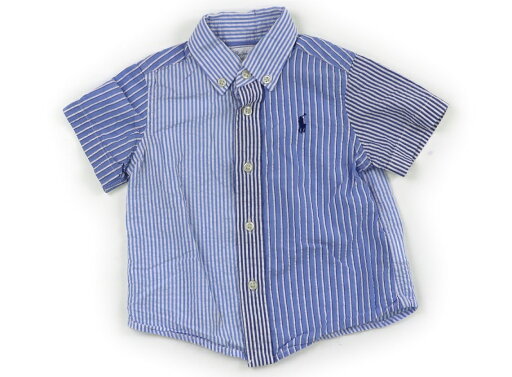 ラルフローレン Ralph Lauren シャツ・ブラウス 80 男の子 ストライプ ブルー 子供服 ベビー服 キッズ アウトレット ユーズド 【中古】キッズ・ベビー・マタニティ ラルフローレン Ralph Lauren シャツ・ブラウス 80 男の子 ストライプ ブルー 子供服 ベビー服 キッズ アウトレット ユーズド 【中古】キッズ・ベビー・マタニティ