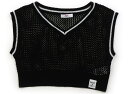 アルジー ALGY ベスト 120 女の子 黒 白 子供服 ベビー服 キッズ アウトレット ユーズド 【中古】キッズ・ベビー・マタニティ(4)