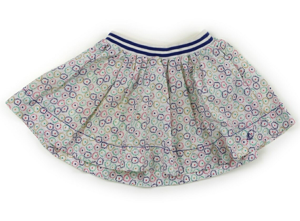 プチバトー PETIT BATEAU スカート 90 女の子 白、青、エメラルドグリーン、ピンク 子供服 ベビー服 キッズ アウトレット ユーズド 【中古】キッズ・ベビー・マタニティ