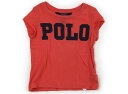 ポロラルフローレン POLO RALPH LAUREN Tシャツ・カットソー 90 女の子 ターキーレッド ロゴ 紺 子供服 ベビー服 キッズ アウトレット ユーズド 【中古】キッズ・ベビー・マタニティ