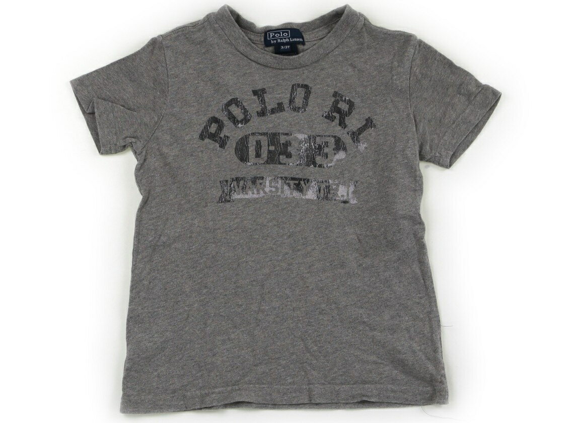 ポロラルフローレン POLO RALPH LAUREN Tシャツ・カットソー 100 男の子 杢グレー 子供服 ベビー服 キッズ アウトレット ユーズド 【中古】キッズ・ベビー・マタニティ