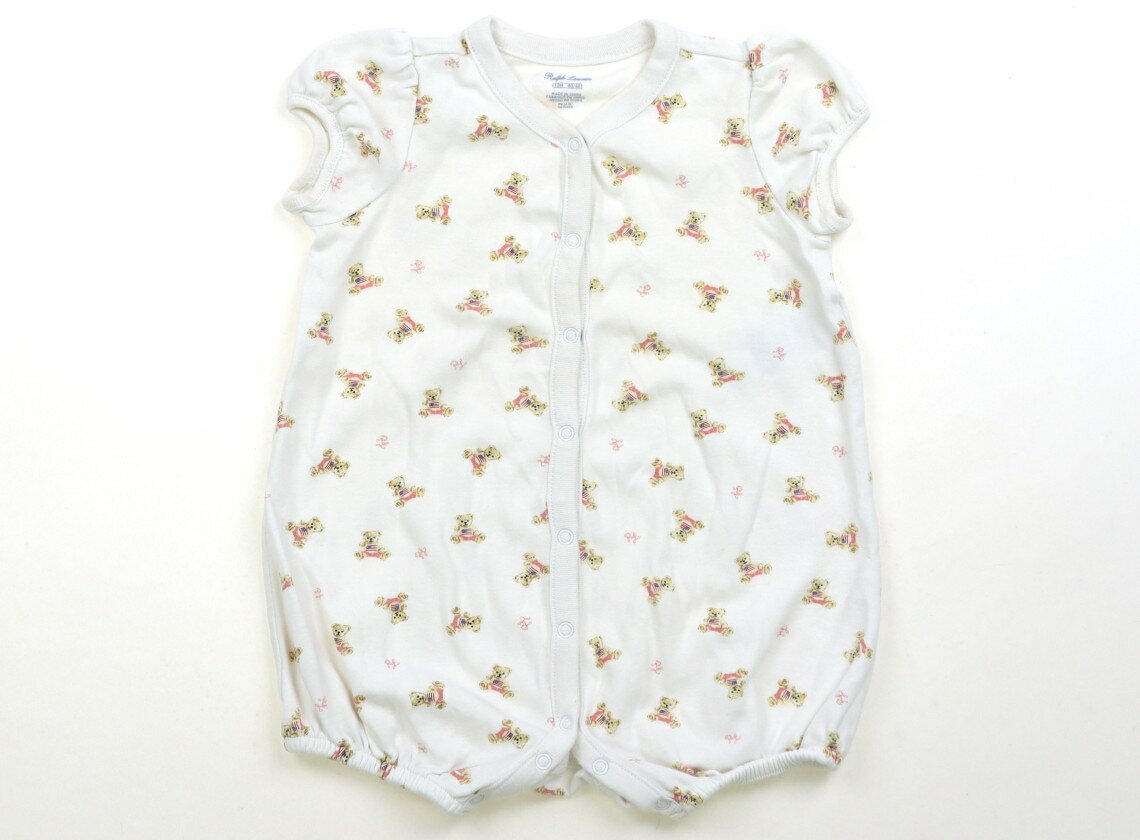 ラルフローレン Ralph Lauren カバーオール 80 女の子 ベア柄 子供服 ベビー服 キッズ アウトレット ユーズド 【中古】キッズ・ベビー・マタニティ