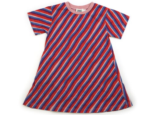 マーキーズ Markey's ワンピース 110 女の子 青・赤ボーダー 子供服 ベビー服 キッズ アウトレット ユーズド 【中古】キッズ・ベビー・マタニティ マーキーズ Markey's ワンピース 110 女の子 青・赤ボーダー 子供服 ベビー服 キッズ アウトレット ユーズド 【中古】キッズ・ベビー・マタニティ