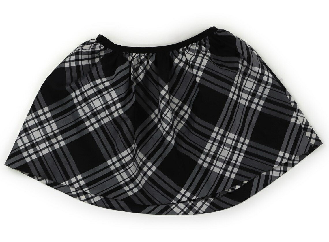 ポロラルフローレン POLO RALPH LAUREN スカート 130 女の子 ブラック・ホワイト・チェック 子供服 ベビー服 キッズ アウトレット ユーズド 【中古】キッズ・ベビー・マタニティ