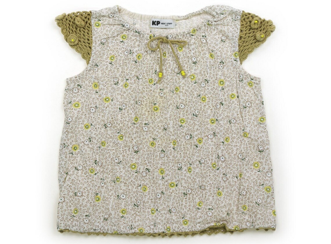 Rakuten - ニットプランナー（KP） Knit Planner(KP) チュニック 100 女の子 アイボリー・イエロー・花柄 子供服 ベビー服 キッズ アウトレット ユーズド 【中古】キッズ・ベビー・マタニティ
