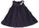 べべ BeBe ジャンパースカート 80 女の子 パープル・オフドット 子供服 ベビー服 キッズ アウトレット ユーズド 【中古】キッズ・ベビー・マタニティ