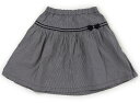 ファミリア familiar ジャンパースカート 140 女の子 カーキグレー・オフホワイトチェック 子供服 ベビー服 キッズ アウトレット ユーズド 【中古】キッズ・ベビー・マタニティ