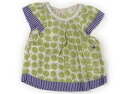 ズッパディズッカ Zuppa di Zucca シャツ・ブラウス 90 女の子 クリーム・グリーン・ブルー柄 子供服 ベビー服 キッズ アウトレット ユーズド 【中古】キッズ・ベビー・マタニティ