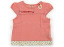 ティンカーベル TINKERBELL Tシャツ・カットソー 120 女の子 コーラルピンク 子供服 ベビー服 キッズ アウトレット ユーズド 【中古】キッズ・ベビー・マタニティ