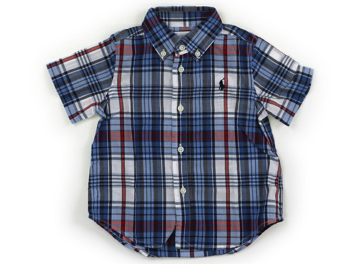 ラルフローレン Ralph Lauren シャツ・ブラウス 80 男の子 ネイビー　白　チャコールグレー　赤 子供服 ベビー服 キッズ アウトレット ユーズド 【中古】キッズ・ベビー・マタニティ