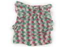ラブ&ピース&マネー Love&Peace&Money シャツ・ブラウス 90 女の子 緑、ピンク、アイボリー、グレー 子供服 ベビー服 キッズ アウトレット ユーズド 【中古】キッズ・ベビー・マタニティ