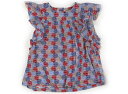 ラブ&ピース&マネー Love&Peace&Money シャツ・ブラウス 110 女の子 赤、青、茶 子供服 ベビー服 キッズ アウトレット ユーズド 【中古】キッズ・ベビー・マタニティ