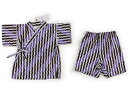 ビールーム b.ROOM 浴衣・甚平・季節のイベント 80 男の子 紫、こげ茶 子供服 ベビー服 キッズ アウトレット ユーズド 【中古】キッズ・ベビー・マタニ...