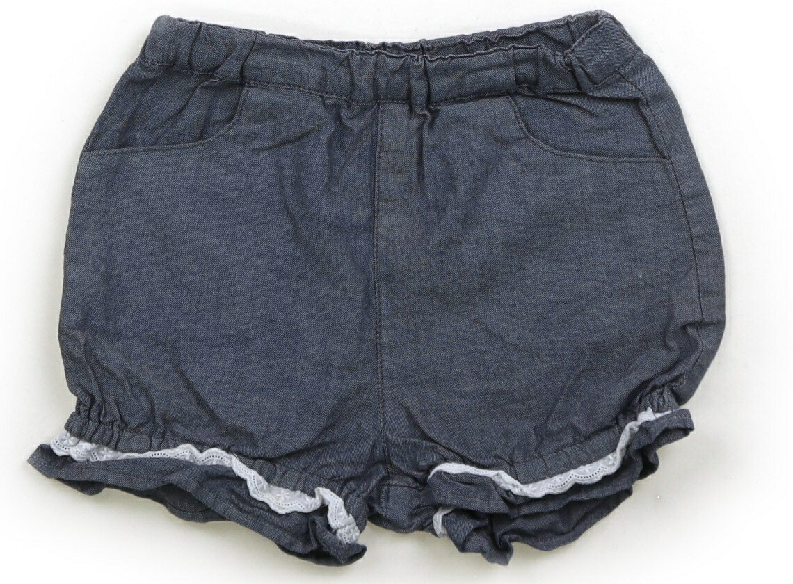コムサフォセット COMME CA FOSSETTE ショートパンツ 80 女の子 ブルー系 子供服 ベビー服 キッズ アウトレット ユーズド 【中古】キッズ・ベビー・マタニティ