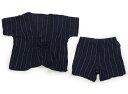 コムサフォセット COMME CA FOSSETTE 浴衣・甚平・季節のイベント 80 男の子 ネイビー・ホワイト 子供服 ベビー服 キッズ アウトレット ユー...