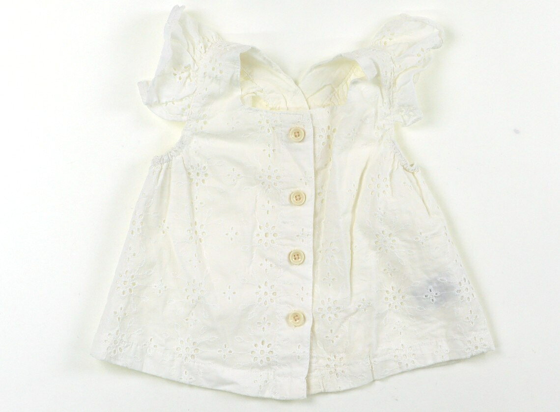 ブリーズ BREEZE シャツ・ブラウス 80 女の子 白 子供服 ベビー服 キッズ アウトレット ユーズド 【中古】キッズ・ベビー・マタニティ