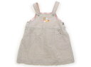 ファミリア familiar ジャンパースカート 90 女の子 ベージュ 子供服 ベビー服 キッズ アウトレット ユーズド 【中古】キッズ・ベビー・マタニティ