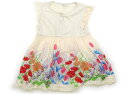 ニットプランナー(KP) Knit Planner(KP) チュニック 130 女の子 クリーム・花柄 子供服 ベビー服 キッズ アウトレット ユーズド 【中古】キッズ・ベビー・マタニティ