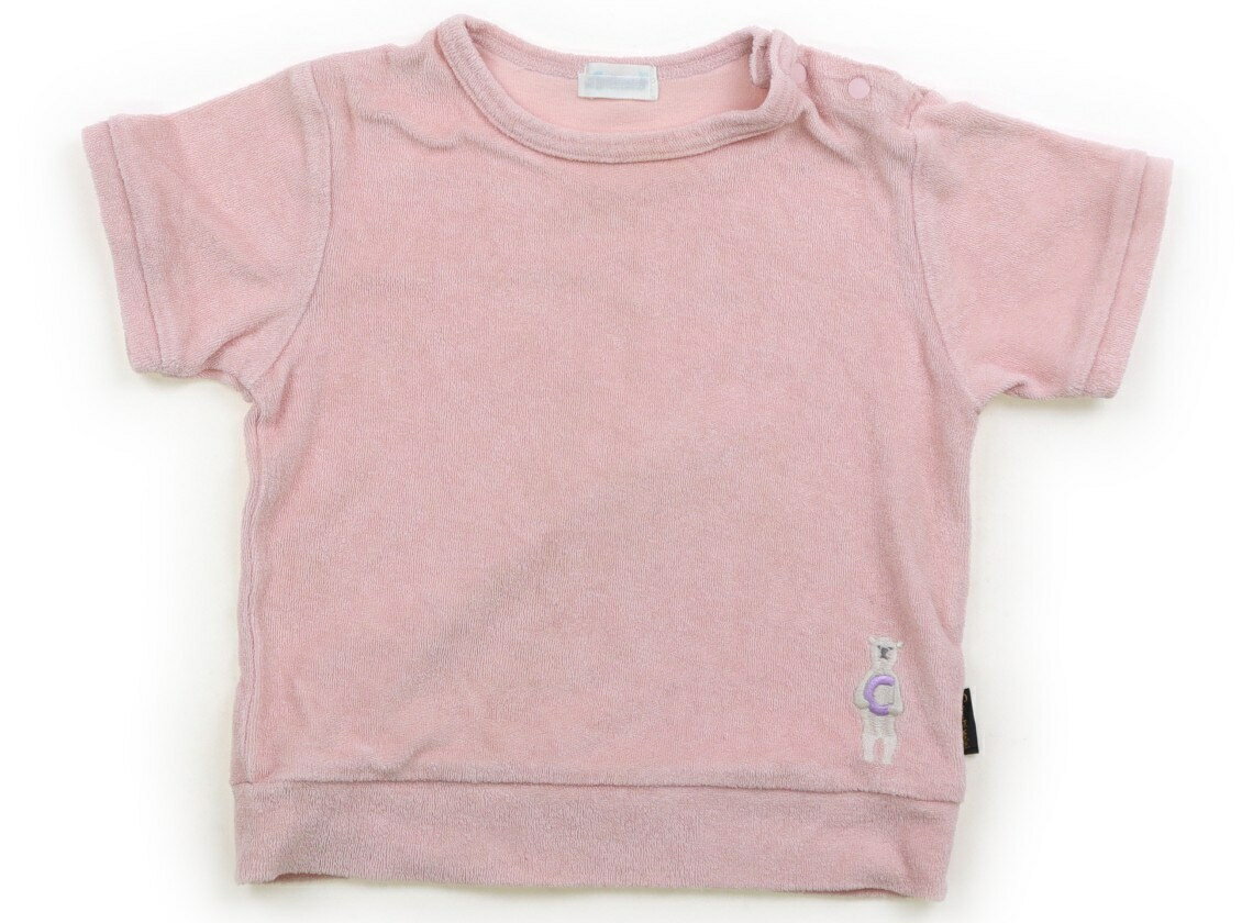 Rakuten - コンビミニ Combimini Tシャツ・カットソー 90 女の子 ピンクベージュ 子供服 ベビー服 キッズ アウトレット ユーズド 【中古】キッズ・ベビー・マタニティ