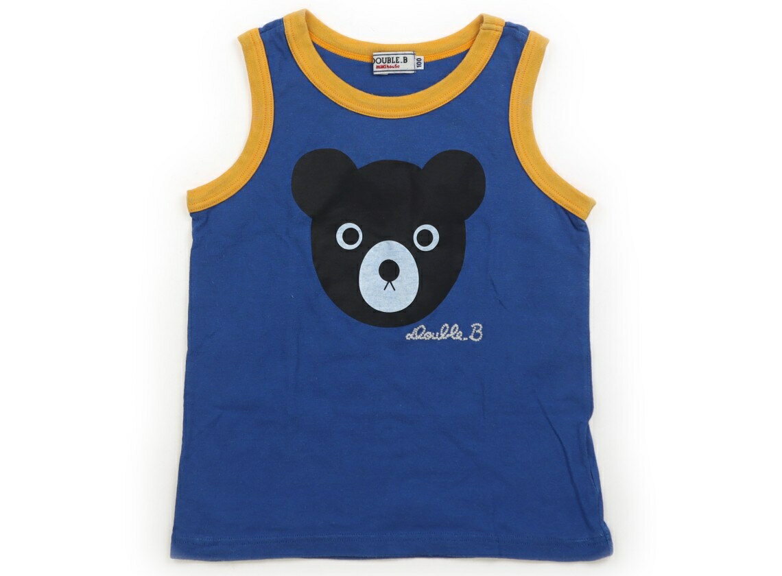 ダブルB Double B タンクトップ・キャミソール 100 男の子 青、オレンジ 子供服 ベビー服 キッズ アウトレット ユーズド 【中古】キッズ・ベビー・マタニティ