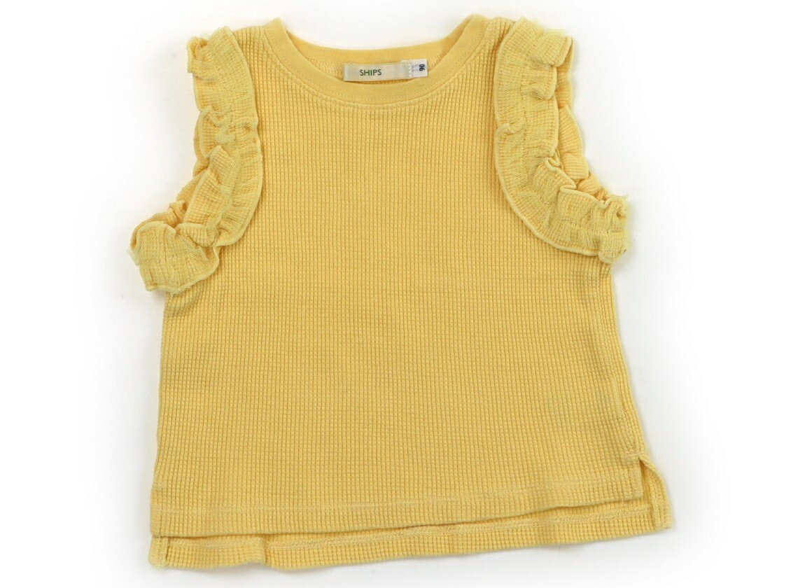Rakuten - シップス SHIPS タンクトップ・キャミソール 90 女の子 黄色 子供服 ベビー服 キッズ アウトレット ユーズド 【中古】キッズ・ベビー・マタニティ