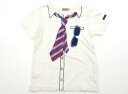 ミキハウス miki HOUSE Tシャツ・カットソー 120 男の子 オフホワイト 子供服 ベビー服 キッズ アウトレット ユーズド 【中古】キッズ・ベビー・マタニティ(4)