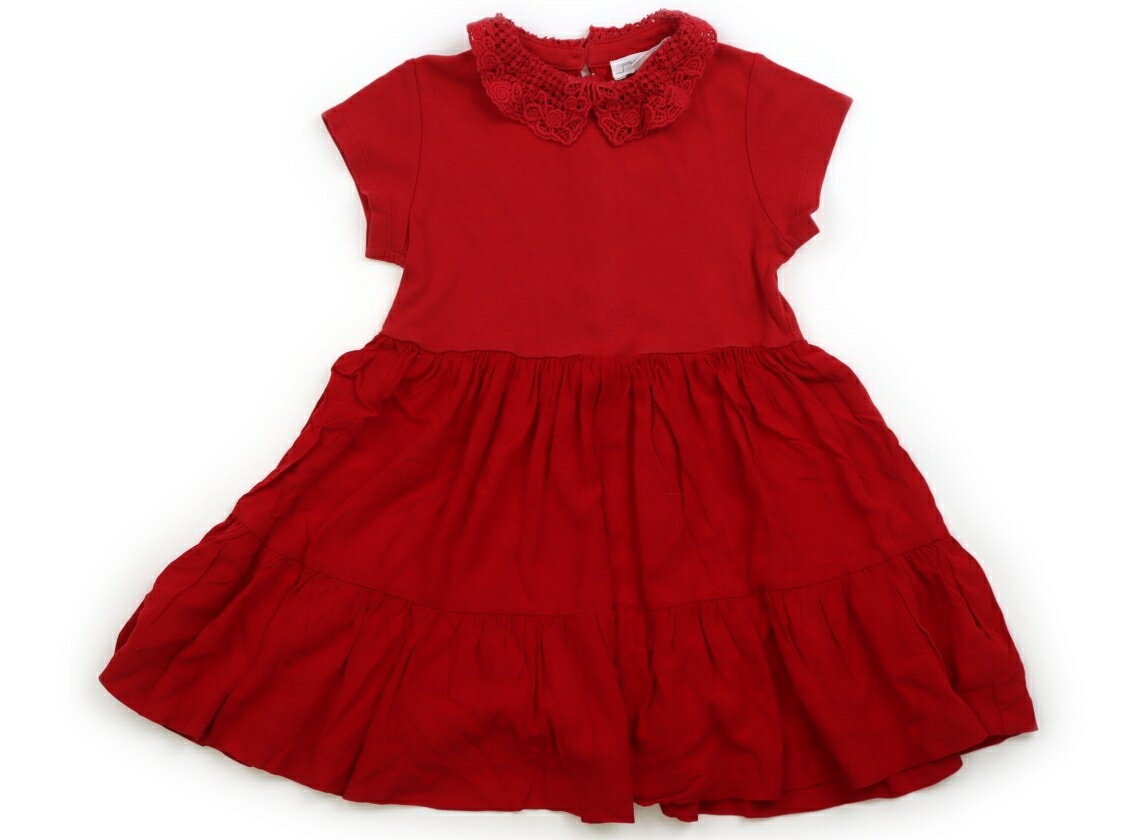 Rakuten - シャトードサーブル Chateau de Sable ワンピース 90 女の子 レッド 子供服 ベビー服 キッズ アウトレット ユーズド 【中古】キッズ・ベビー・マタニティ