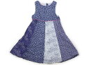 ディーパム DPAM ジャンパースカート 120 女の子 ブルー・貝 子供服 ベビー服 キッズ アウトレット ユーズド 【中古】キッズ・ベビー・マタニティ